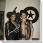 My son and I Halloween 2008