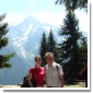 my wife and I in the Alps