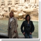 Me in front of Trevi Fountain, Rome