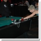 Diana Playing pool 2007